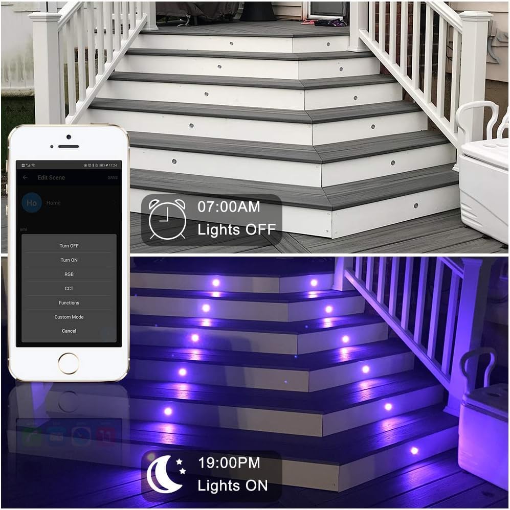 LED Deck Lights Kit (6 Count)