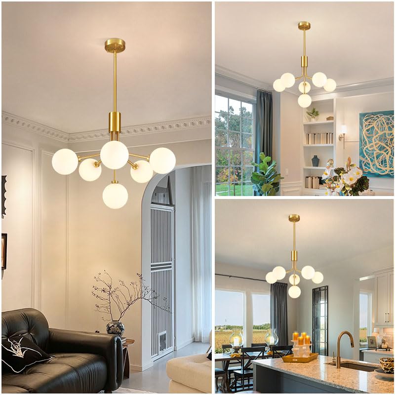 Gold Modern Chandelier 6