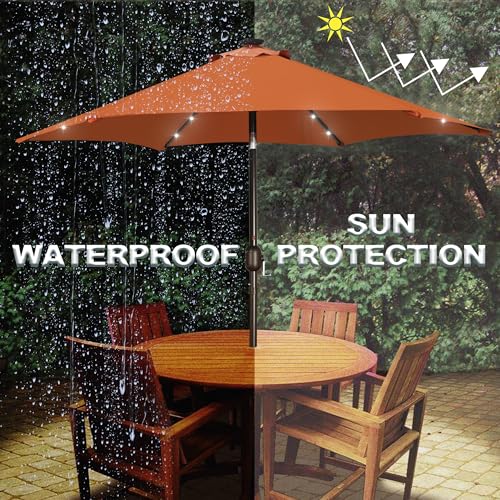 7.5 ft Solar Umbrella