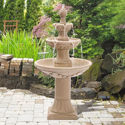 48.4" H Italian Outdoor Water Fountains