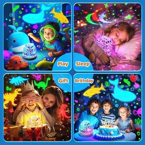 Ocean Baby Night Light Projector Sensory Toys for 1
