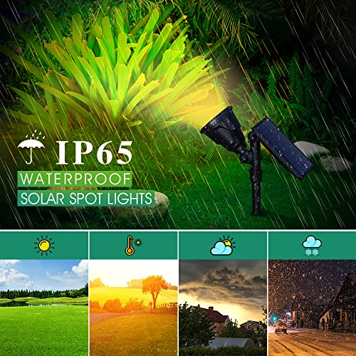 Solar Spot Lights Outdoor (2 Count)