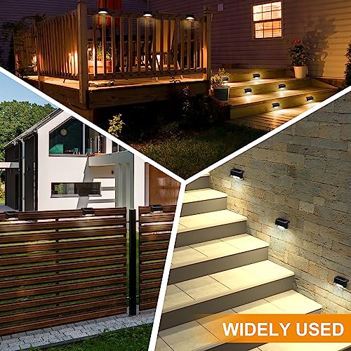 32 Pcs Solar Deck Step Lights Outdoor (32 Count)