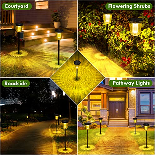 Solar Pathway Lights Outdoor (2 Count)