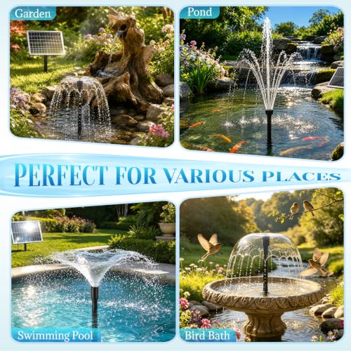 20W Solar Fountain Pump
