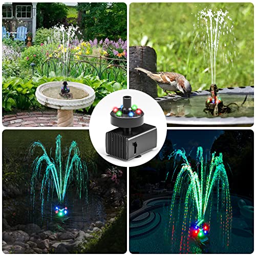 24 Hours Working Bird Bath Fountains Electric