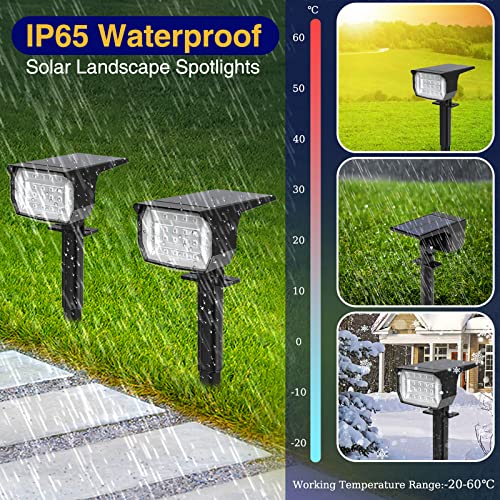Solar Spot Lights Outdoor Color Changing