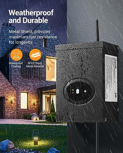 200W Low Voltage Landscape Transformer