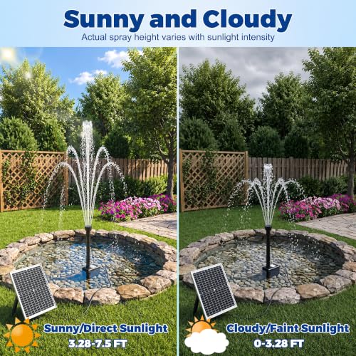 25W High Power Solar Fountain Pump