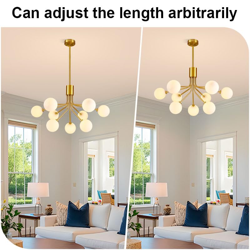 Gold Modern Chandelier 9