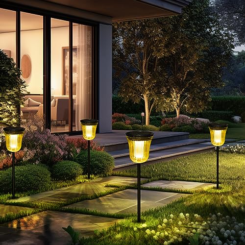Solar Pathway Lights Outdoor (2 Count)