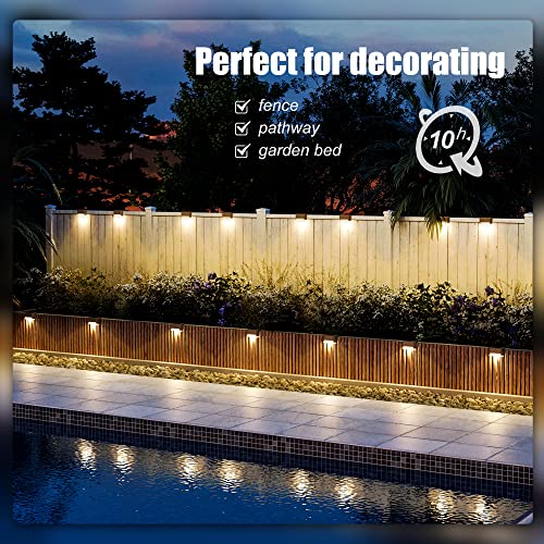 Solar Deck Lights Outdoor 16 Pack (16 Count)