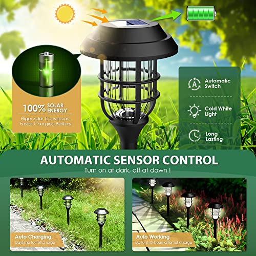 Solar Pathway Lights Waterproof Outdoor Lighting (8 Count)