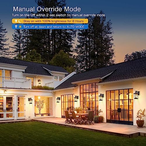 Porch Lights Outdoor with Motion Sensor
