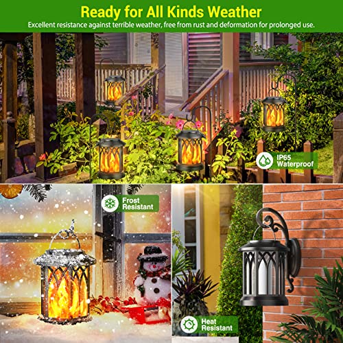 4 Pack Solar Lantern Outdoor Lights (4 Count)