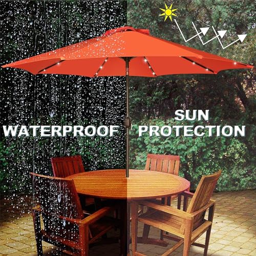9 ft Solar Umbrella