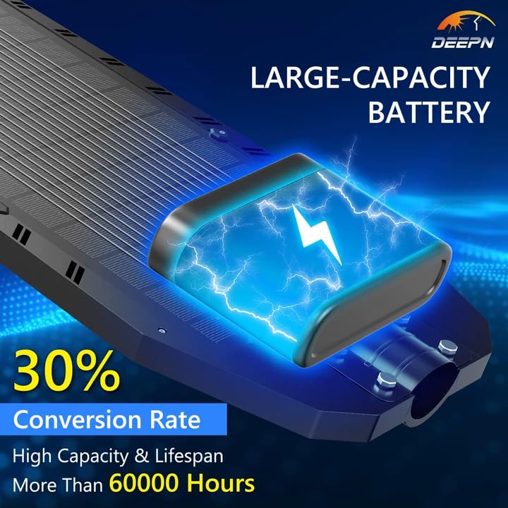 9000W Solar Lights Outdoor with Motion Sensor & Dusk to Dawn