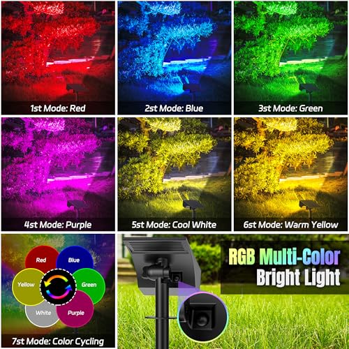 Solar Spot Lights Outdoor Waterproof