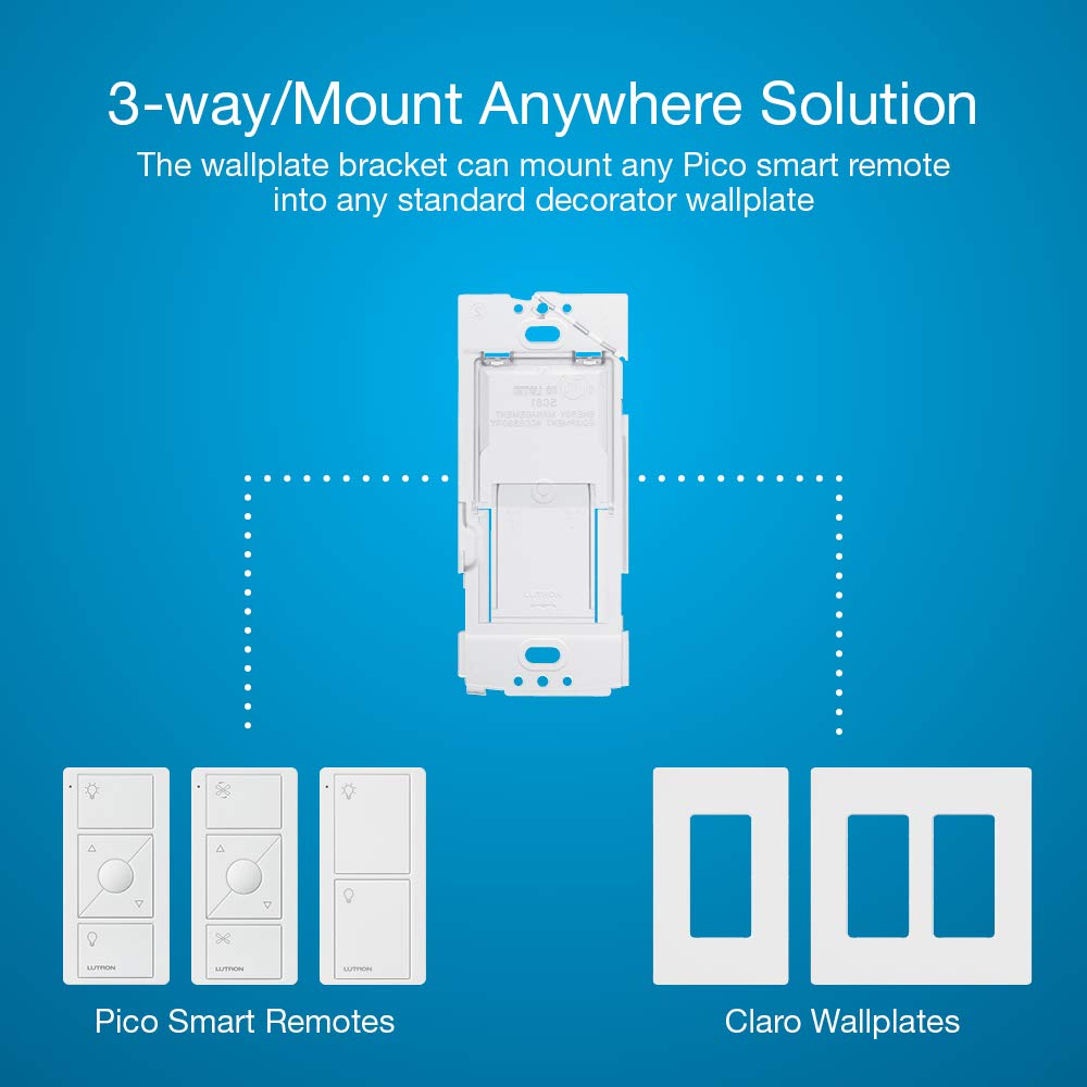 Caseta 3 Way Smart Switch Kit; Switch