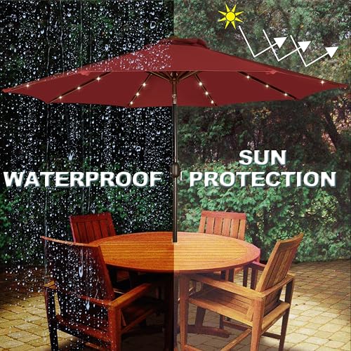 9 ft Solar Umbrella