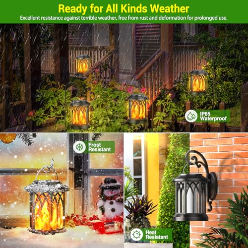 6 Pack Solar Lantern Outdoor Lights (6 Count)