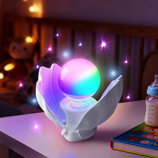 Kids Night Light for Bedroom, Soft BPA-Free Silicone Lamp with 7-Color Changing, 1-Hour Timer & Touch Control, Rechargeable Portable Baby Night Light Christmas Gift for Boys, Girls, Teens & Adults