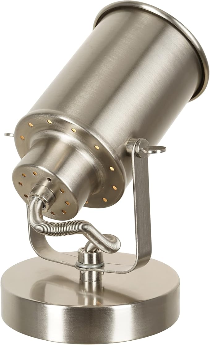 Catalina Lighting Modern Multipurpose Spotlight Desk or Wall Mount Accent Lamp, 6", Brushed Nickel, Pack of 1