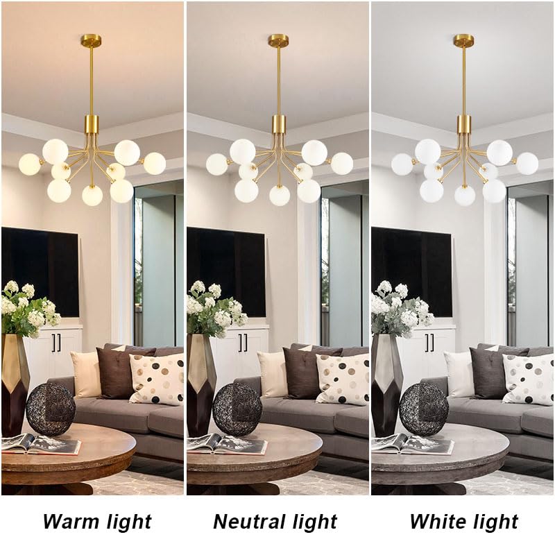 Gold Modern Chandelier 9
