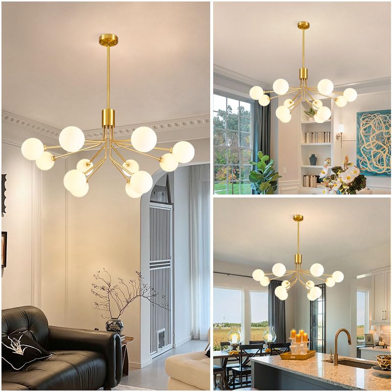 Gold Modern Chandelier 12