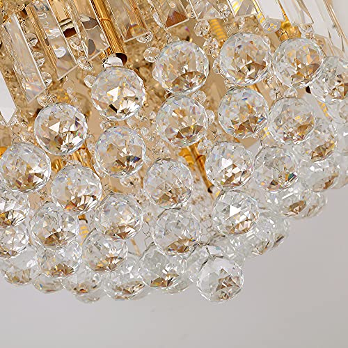 Mini Crystal Chandelier Ceiling Light