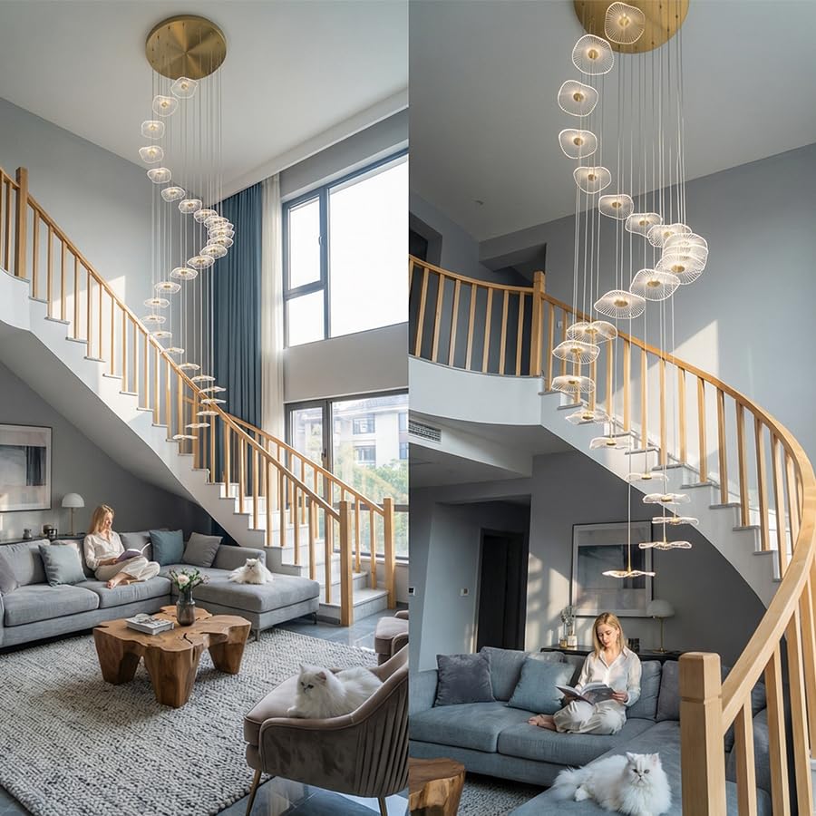 High Ceiling Chandelier