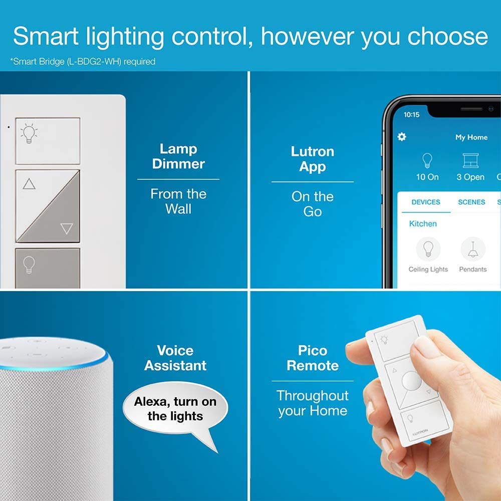 Caseta Smart Lamp Dimmer Starter Kit