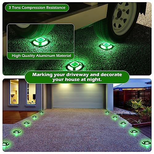 Solar Driveway Lights Outdoor 12 Pack (12 Count)