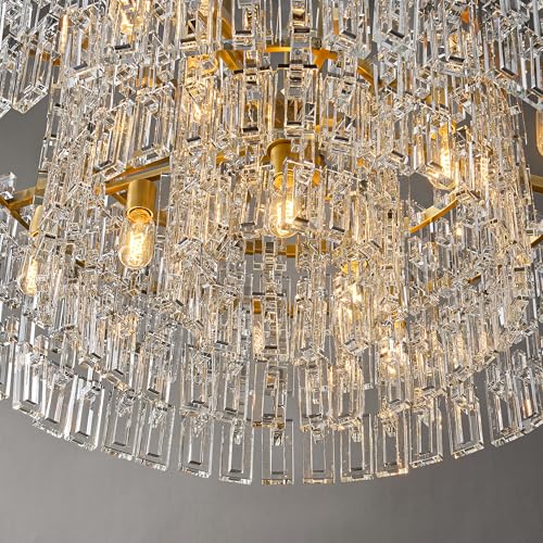 36 Inch Round Crystal Chain Single