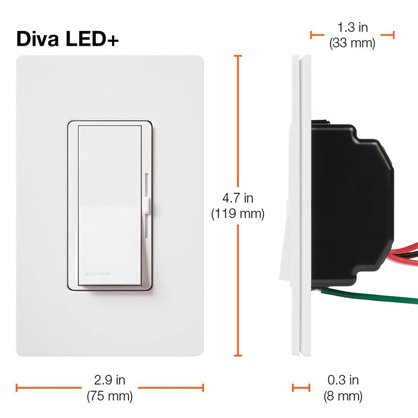 Diva LED+ Dimmer Switch