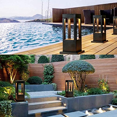 Modern Outdoor Post Light Fixture