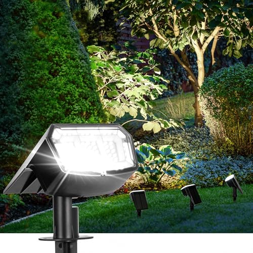 Solar Spot Lights Outdoor Waterproof (2 Count)