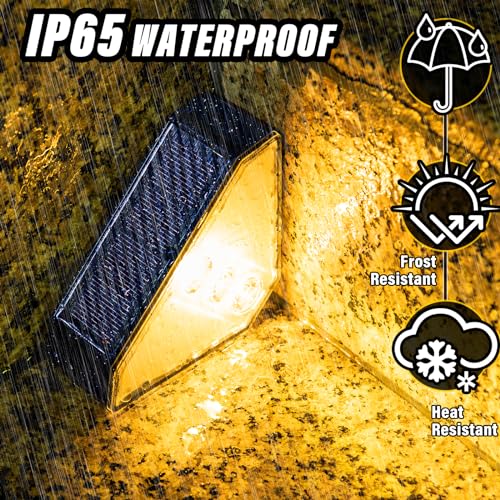 Solar Step Lights Outdoor Waterproof (8 Count)