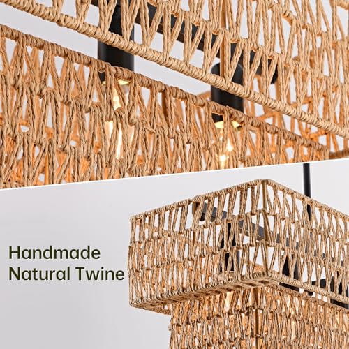 40” Hand Woven Rattan 8