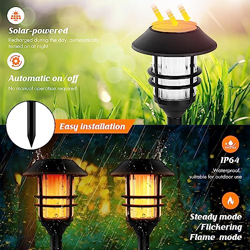 Solar Outdoor Lights (4 Count)