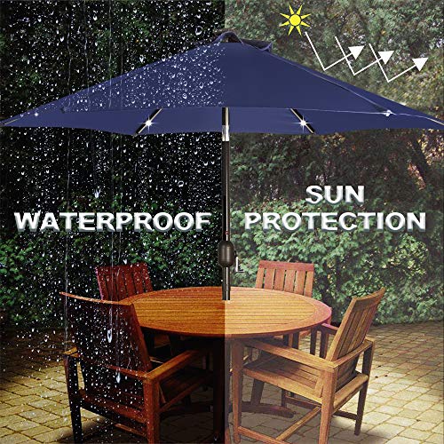 7.5 ft Solar Umbrella