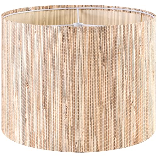 13" Straw Boho Lamp Shade for Table Lamps