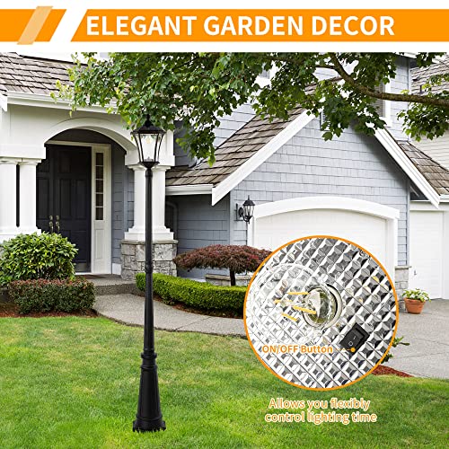 Outdoor Solar Lamp Post Light