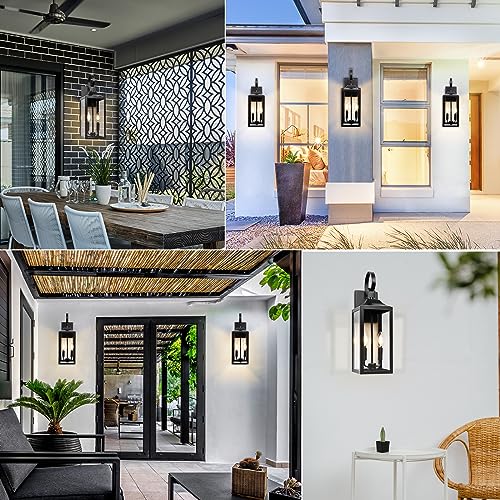 19" Large Outdoor Wall Lights