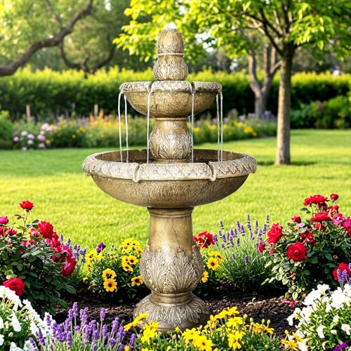 47.2" Water Fountain Outdoor