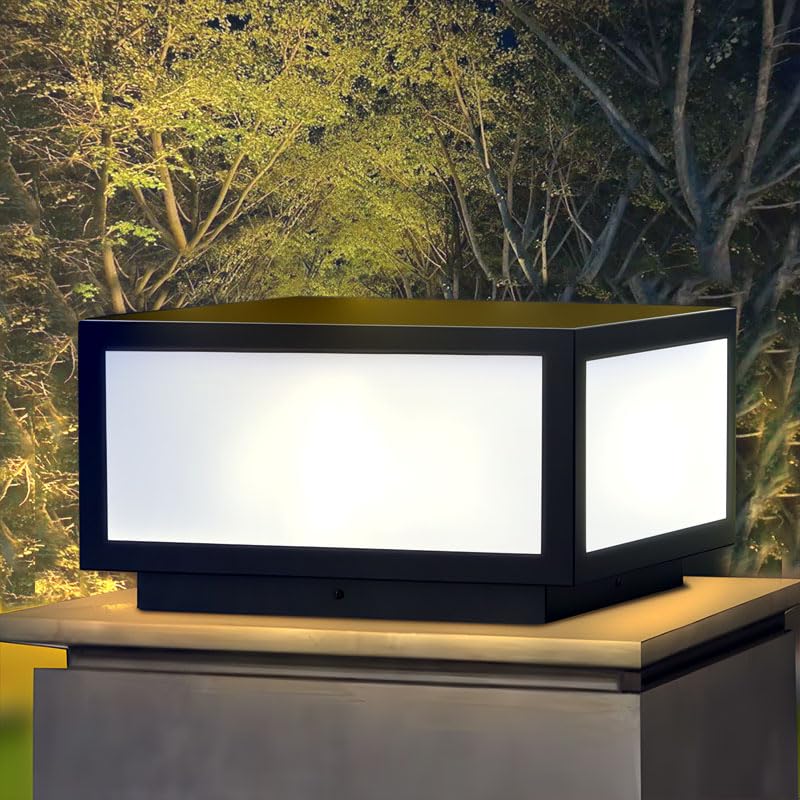 Outdoor Solar Post Lights 20X20 in