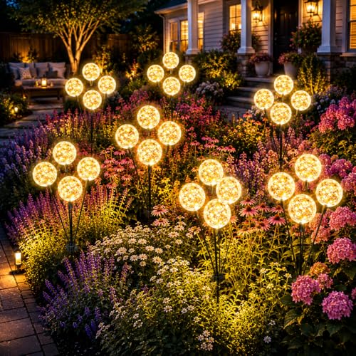 Solar Lights Outdoor Waterproof (4 Count)