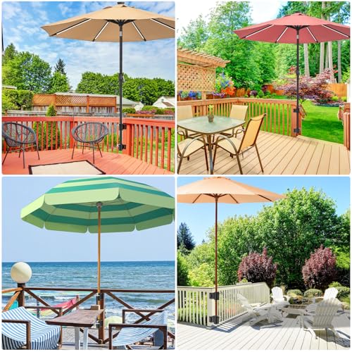 Deck Railing Umbrella Holder for 1