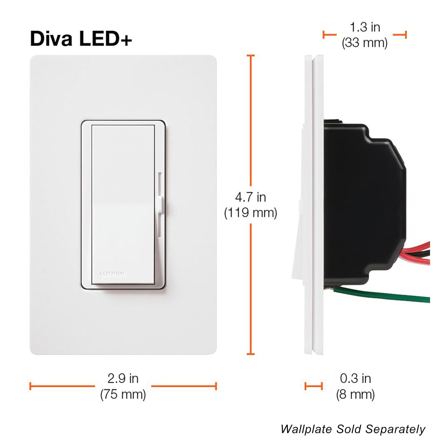 Diva LED+ Dimmer Switch