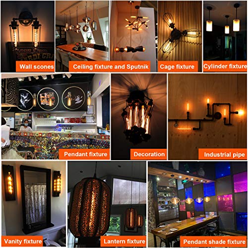 E26 T10 Edison Bulbs (6 Count)